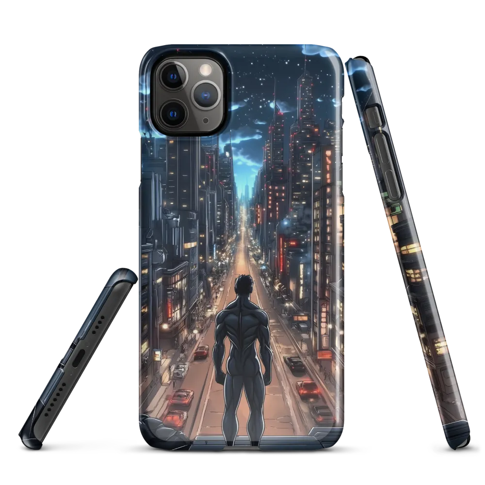 Urban Vigilance: A Hero's Watch | Phone Case |  11 Pro Max | Snap Case | Glossy