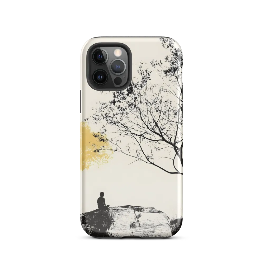 Whispers of Solitude | Phone Case |  12 Pro | Tough Case | Glossy