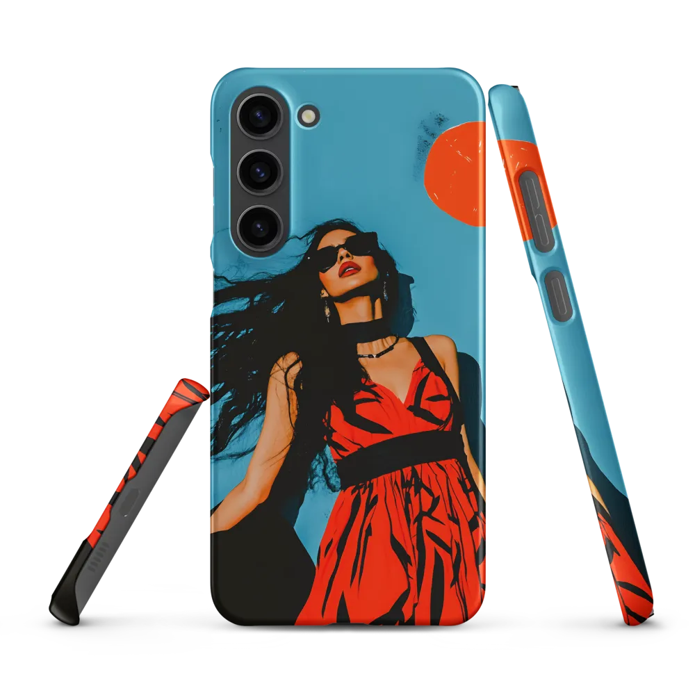 Sunset in Fashion: A Modern Portrait