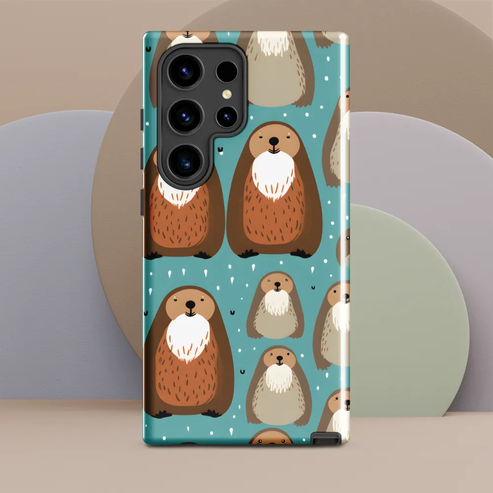Whimsical Otter Pattern