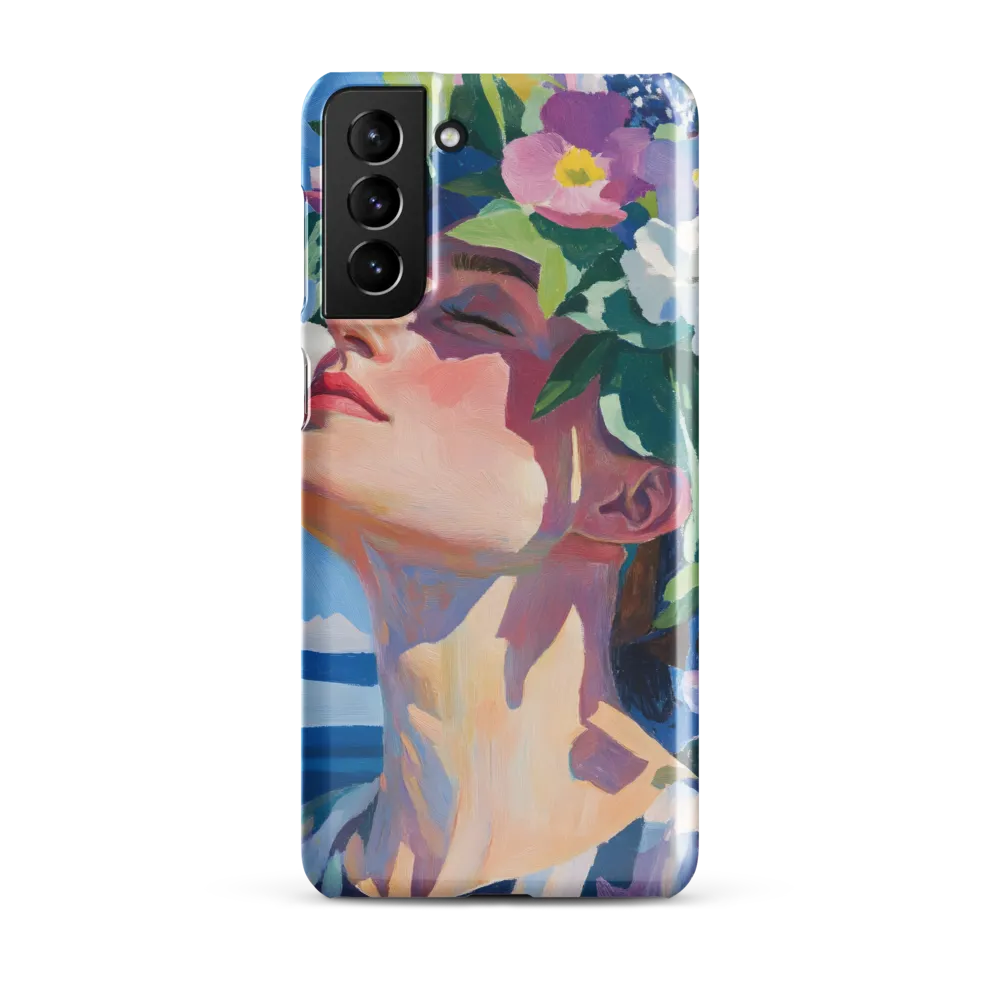 Blossom of Serenity | Phone Case |  S21 Plus | Snap Case | Glossy