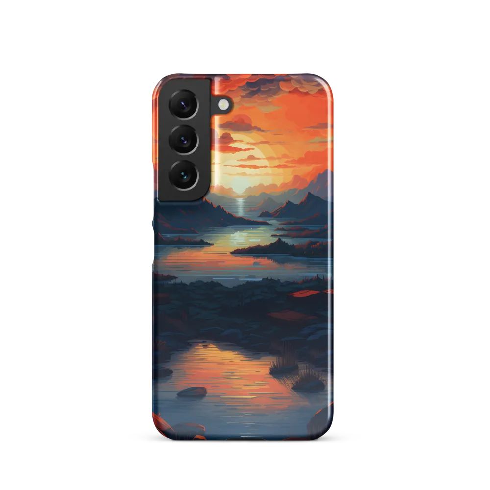 Ethereal Evening: A Digital Dusk