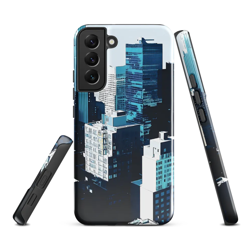Urban Serenity: A Minimalist Cityscape