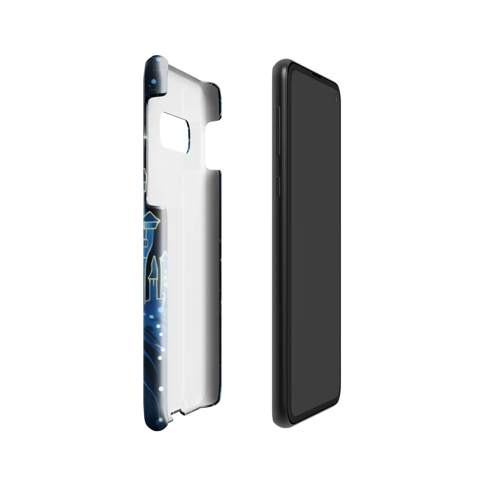 Dreamy Castles in a Starry Sky | Phone Case |  S10e | Snap Case | Glossy