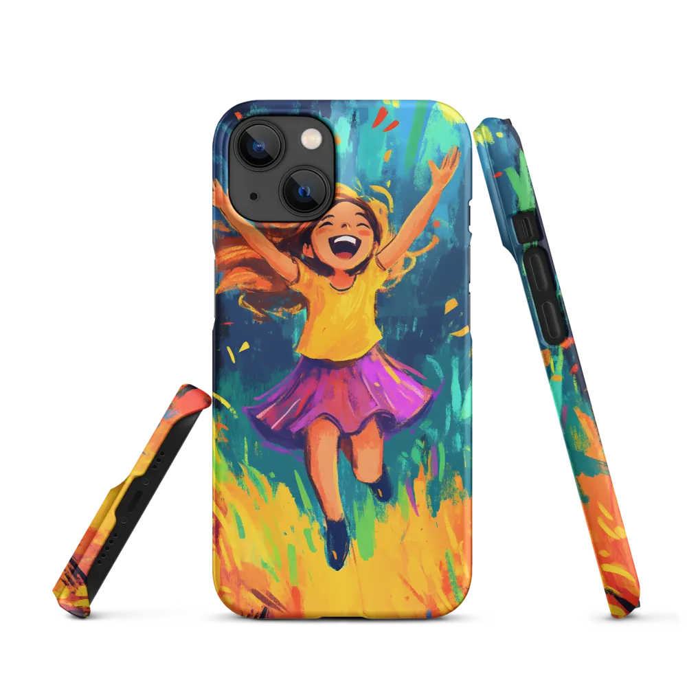 Joyful Escape into Nature | Phone Case |  14 | Snap Case | Matte