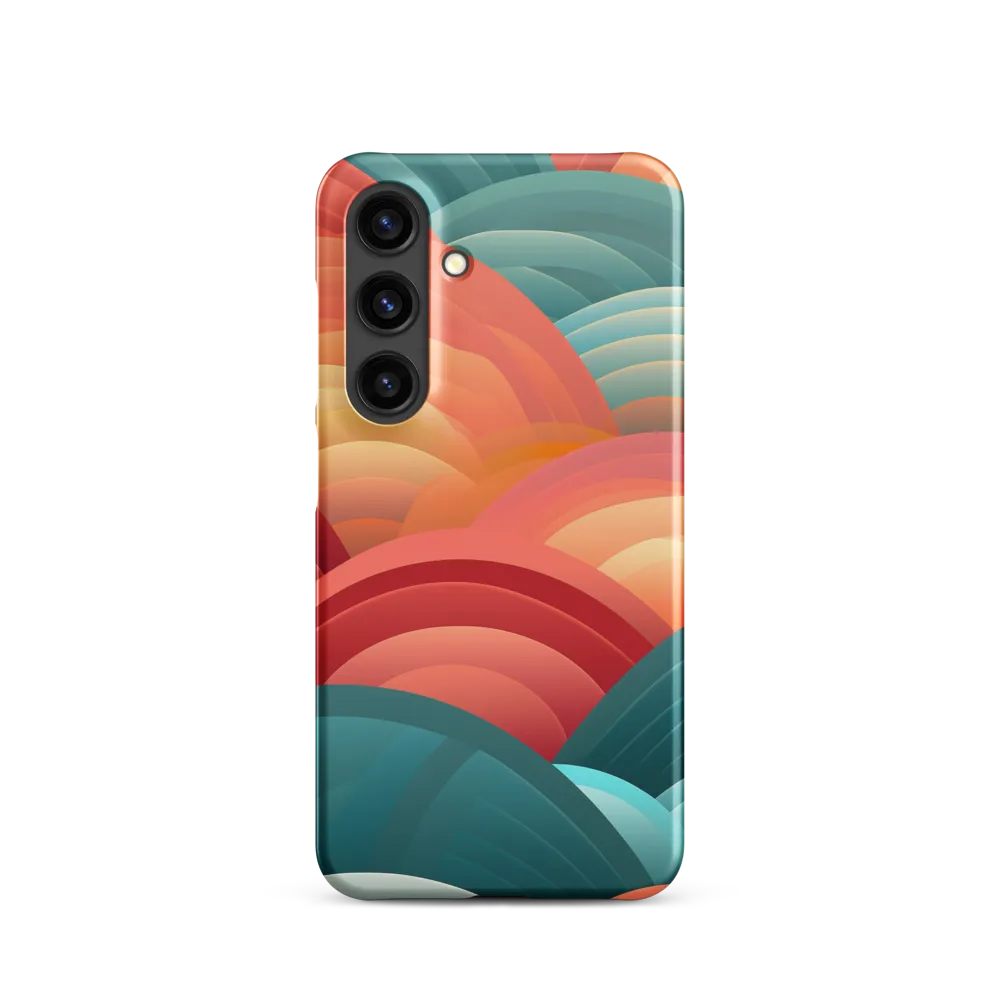 Rhythms of the Waves | Phone Case |  S24 | Snap Case | Matte