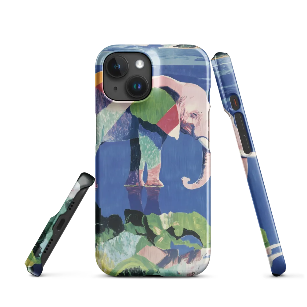Serenity in Color: The Elephants of Reflection