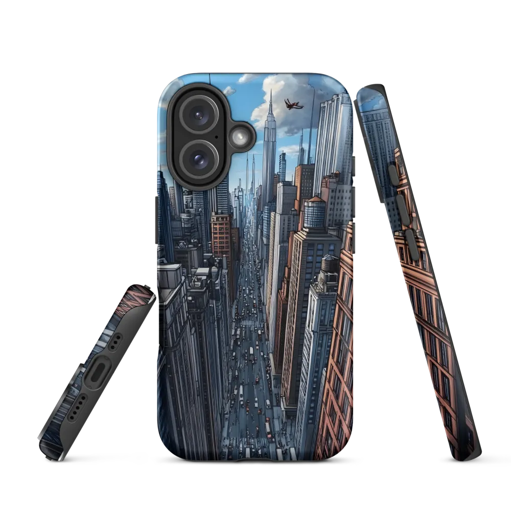 Skyline Symphony: A City in Motion | Phone Case