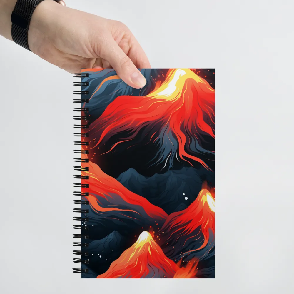 Eruption of Colors | Spiral Notebook