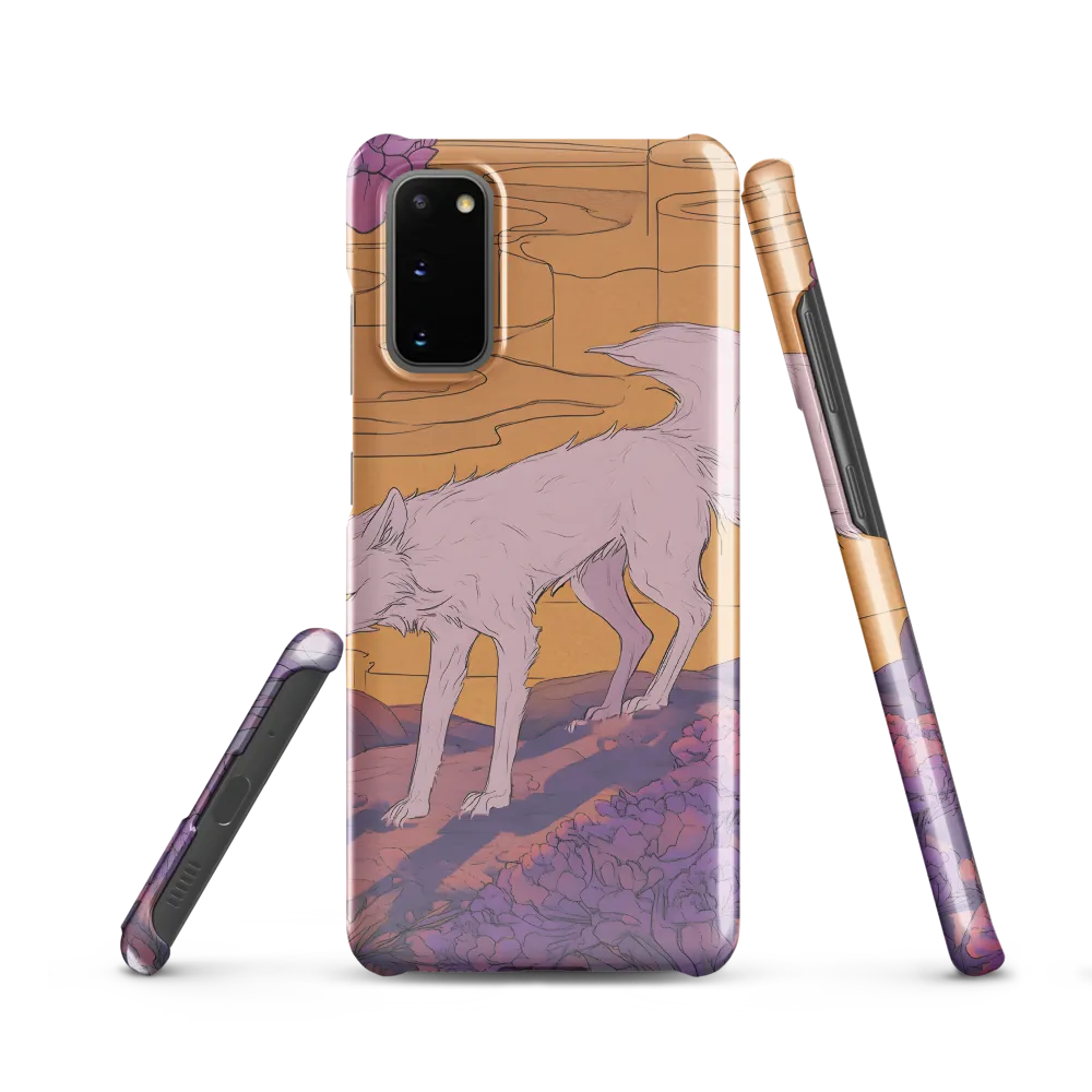 Whispers of the Violet Dawn | Phone Case |  S20 | Snap Case | Glossy