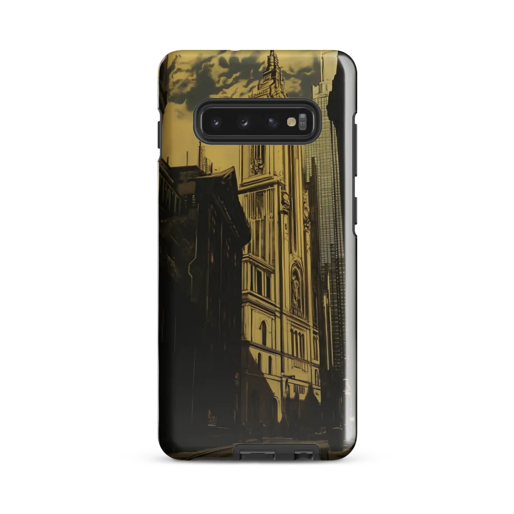 Nostalgic Urban Echoes | Phone Case |  S10 Plus | Tough Case | Glossy