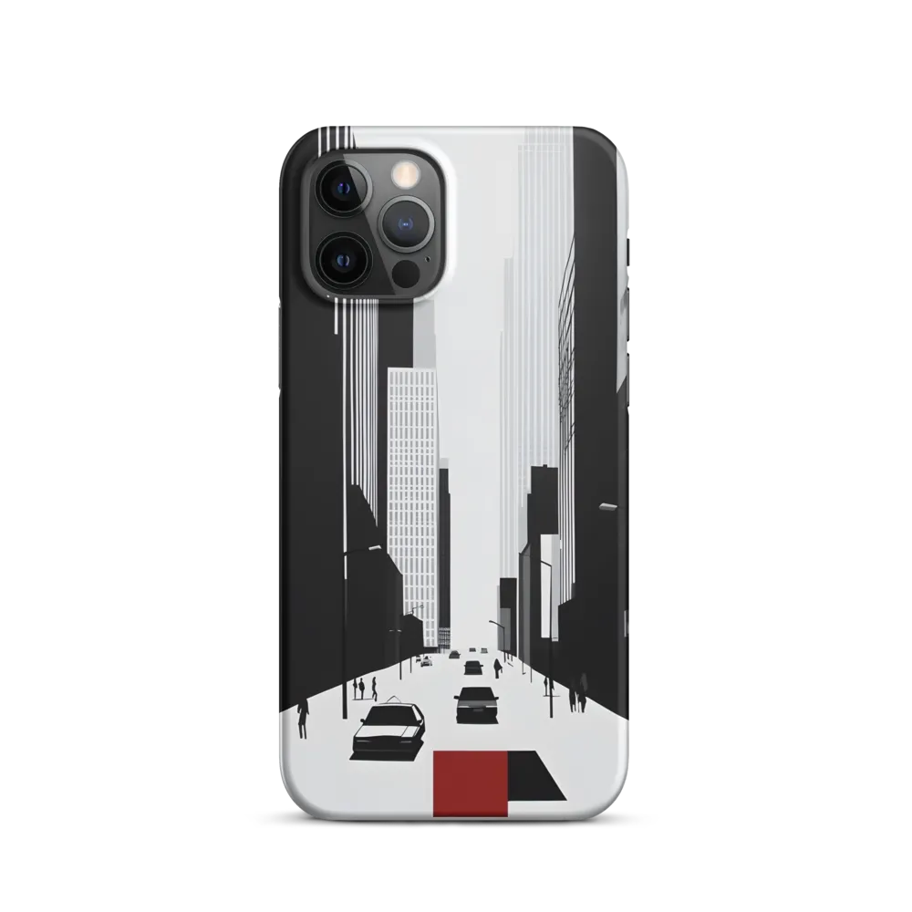 Urban Solitude: A Minimalistic Cityscape