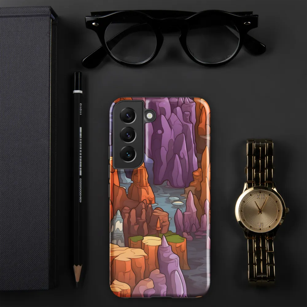 Vibrant Rockscape: A Digital Odyssey