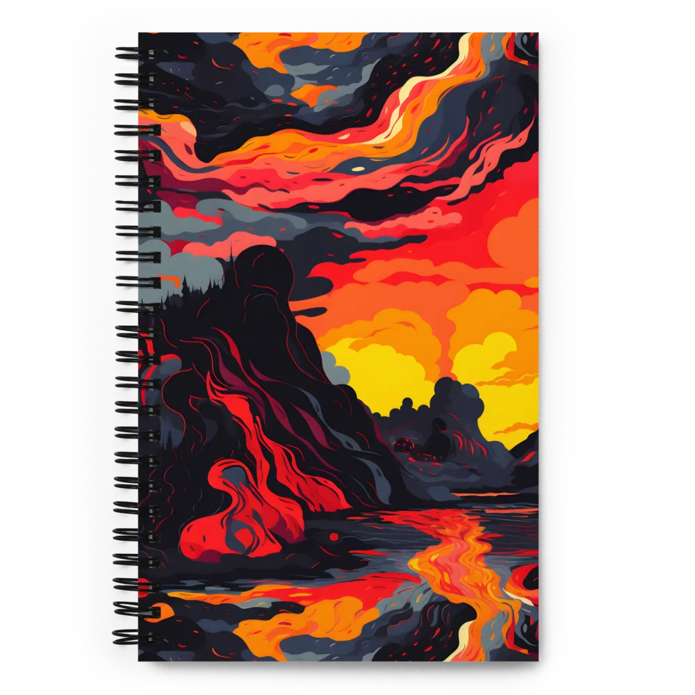 Eruption of Colors | Spiral Notebook