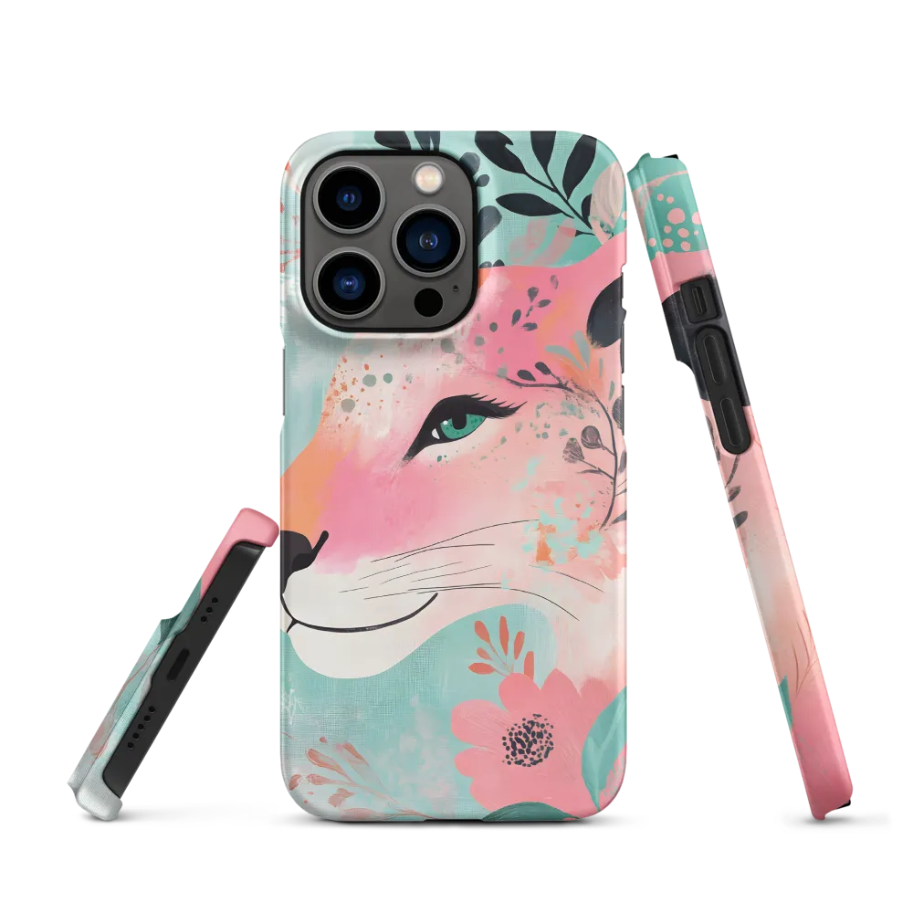 Whimsical Majesty: A Floral Lion