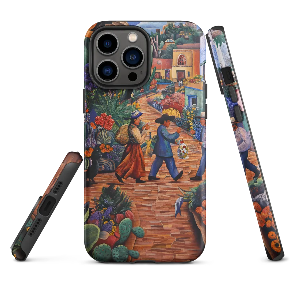 A Mosaic Journey Through Colorful Landscapes