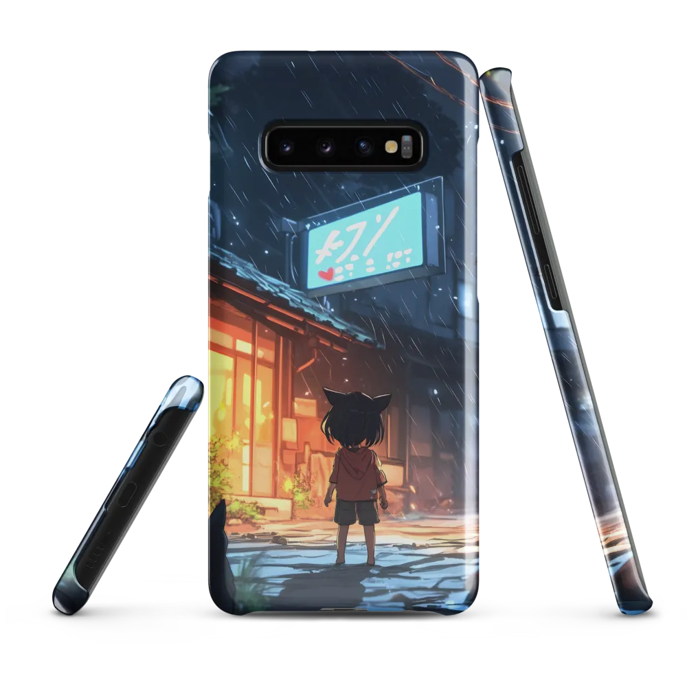 Whispers of the Rainy Night | Phone Case |  S10 Plus | Snap Case | Glossy