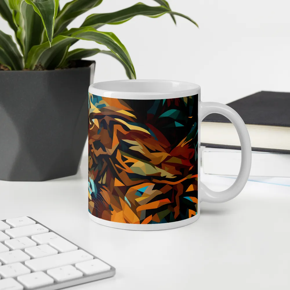 Wild Symphony: Abstract Tigers | Mugs | Multiple Sizes & Colors