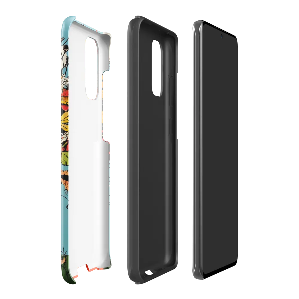 Whimsical Bloom | Phone Case |  S20 Plus | Tough Case | Glossy