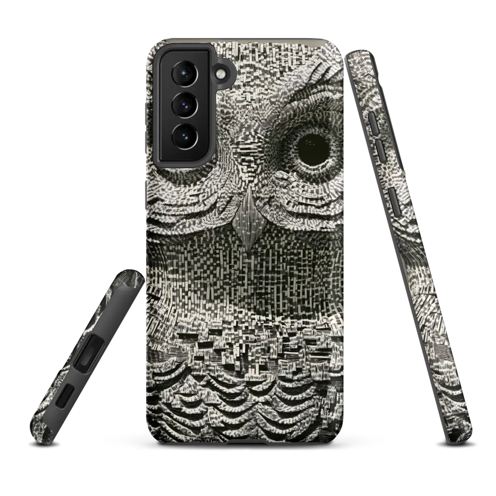 Intricate Owl of Textures