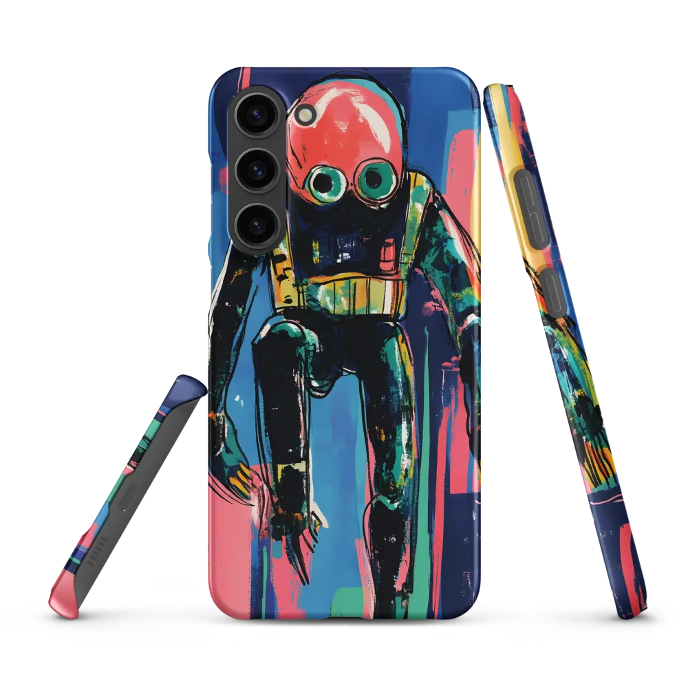 Diver in Vibrant Motion