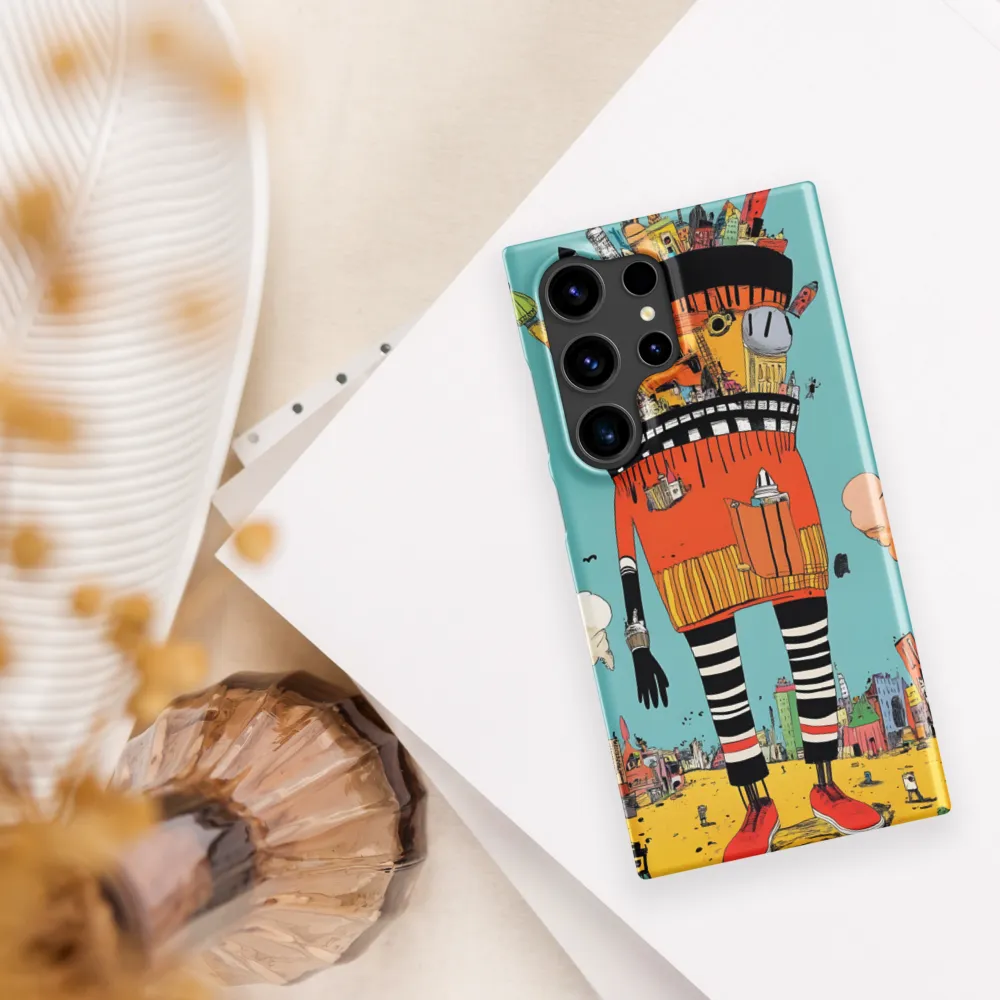 Urban Fantasia: A Whimsical Encounter | Phone Case |  S24 Ultra | Snap Case | Matte