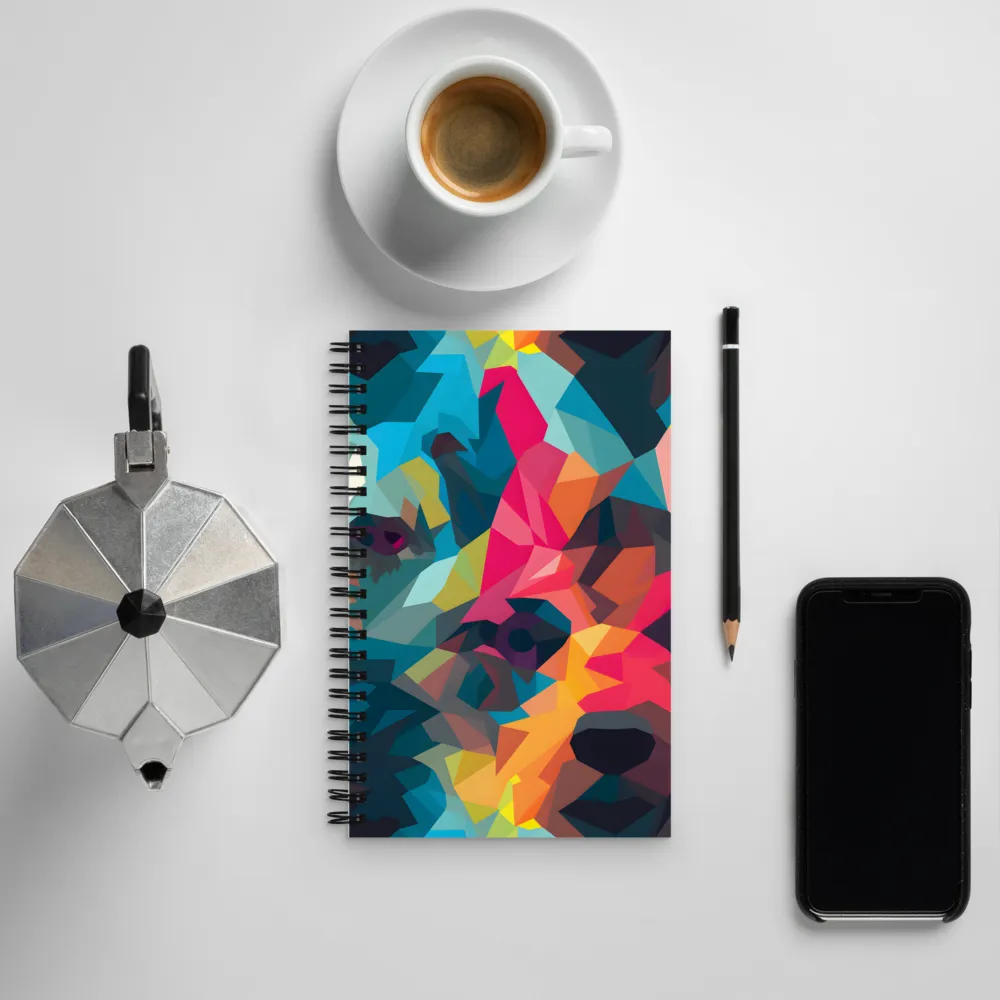 The Colorful Essence of Bears | Spiral Notebook