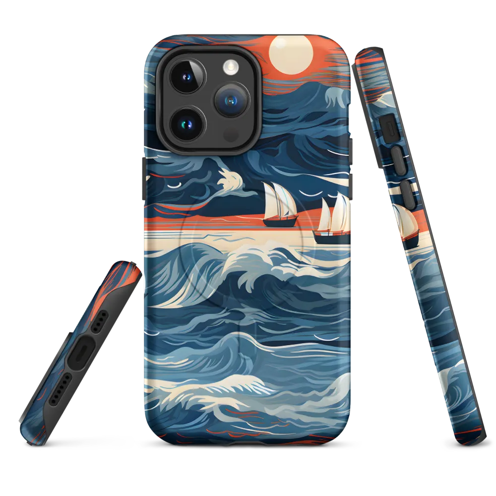 Ocean Whispers: A Voyage at Dusk