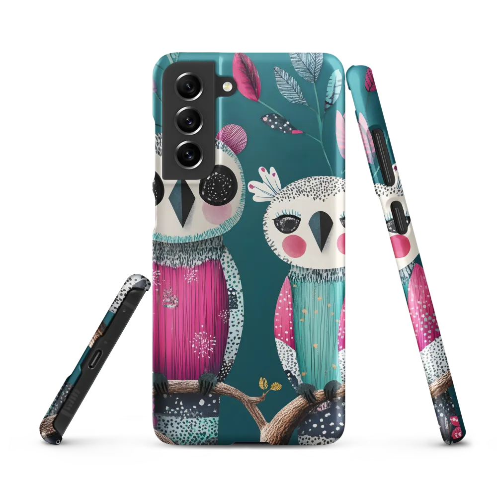 Whimsical Duo: A Celebration of Nature and Color