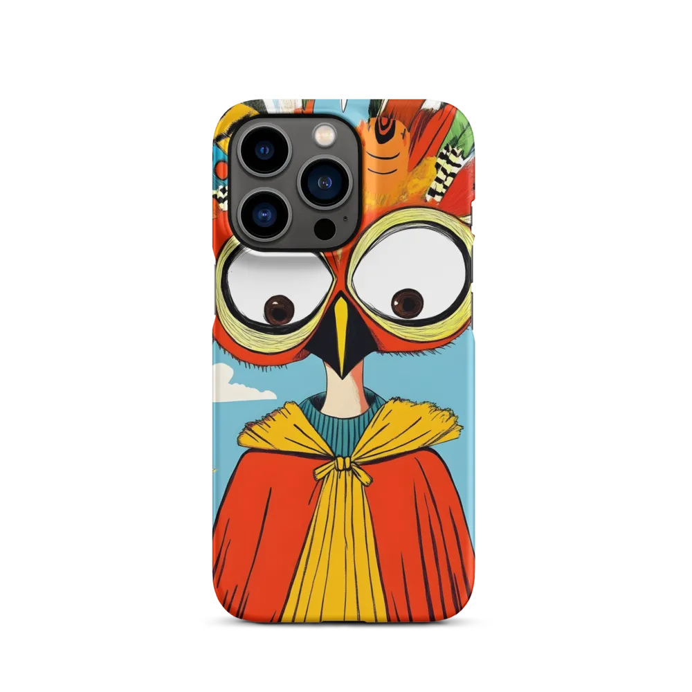 A Whimsical Encounter: The Owl-Human Fusion