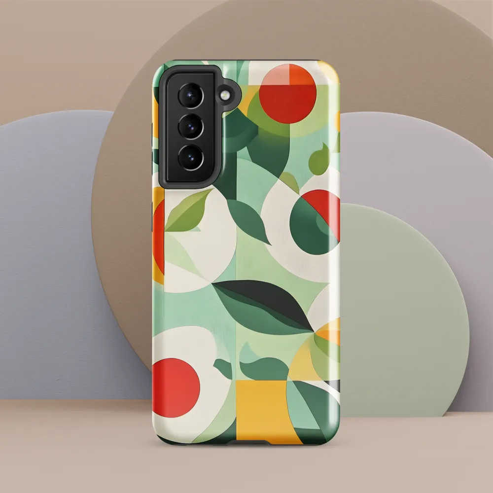 Harmony in Shapes: A Playful Abstract Design