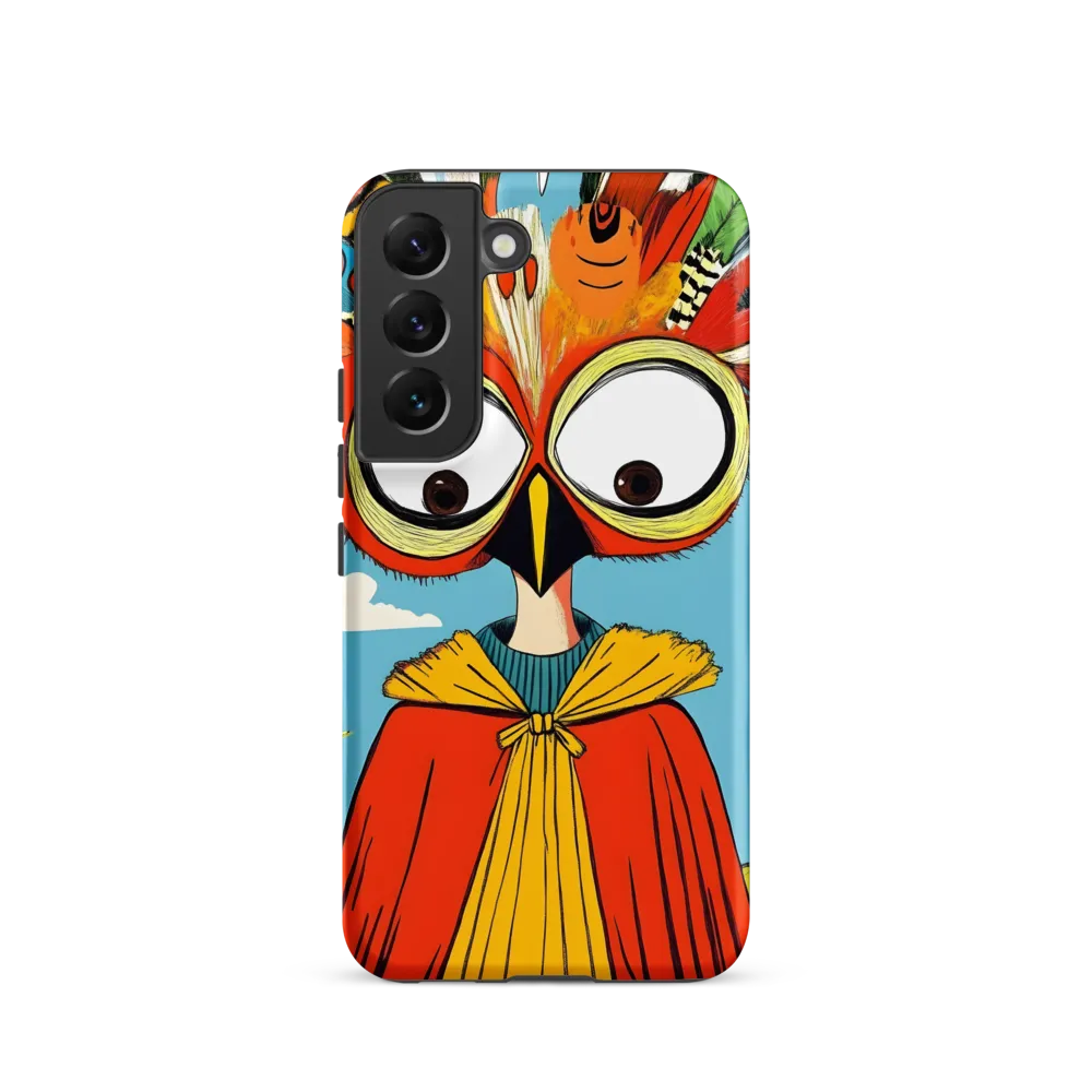 A Whimsical Encounter: The Owl-Human Fusion