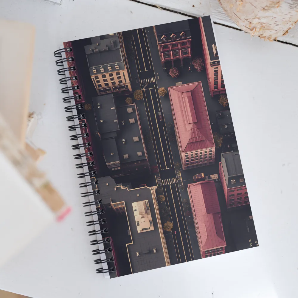 City Serenity at Dusk | Spiral Notebook