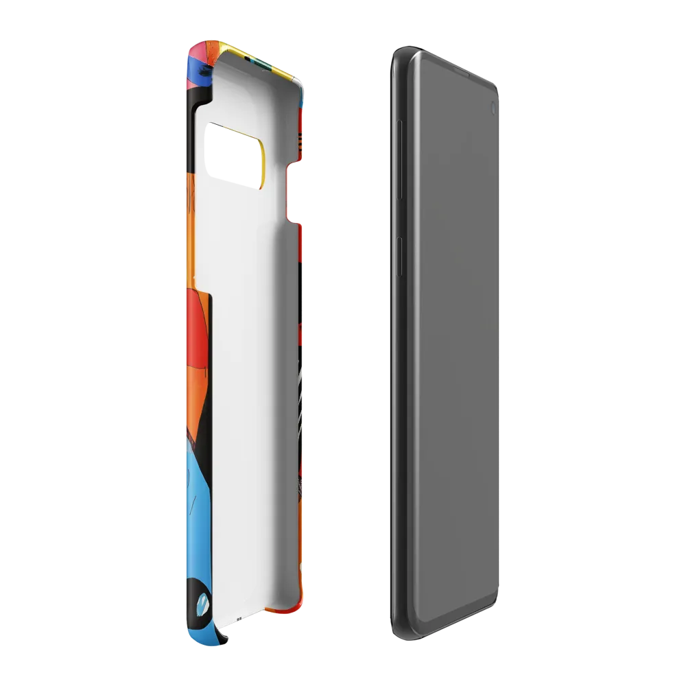 Vibrant Urban Journey | Phone Case |  S10 Plus | Snap Case | Glossy