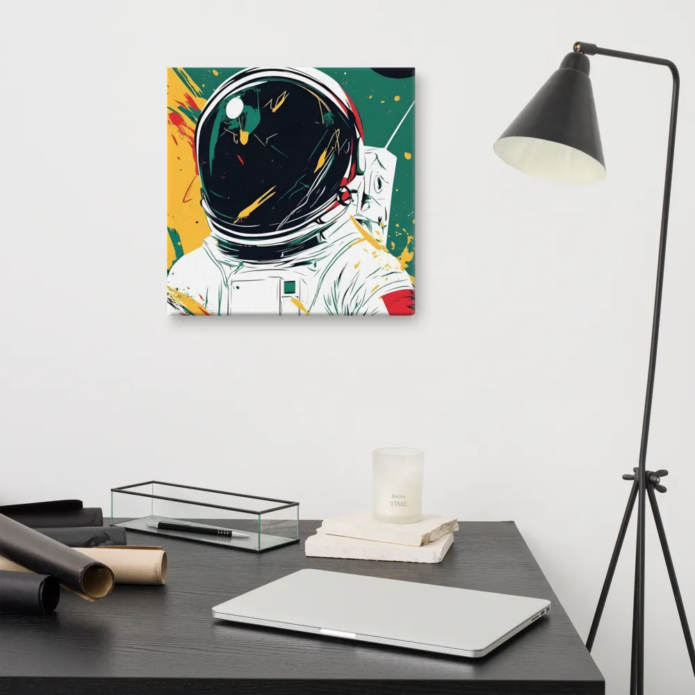 Galactic Explorer: A Modern Odyssey | Canvas | 16″×16″