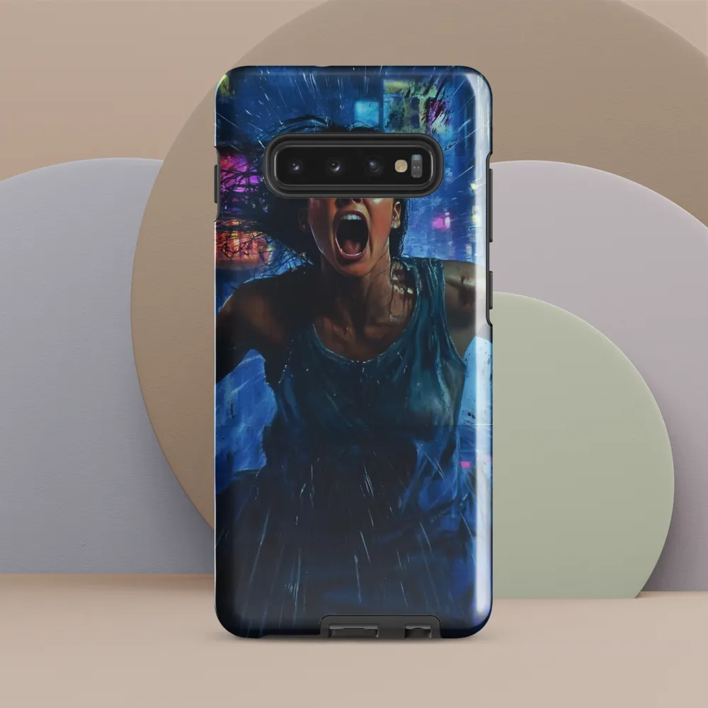 Breaking Through: The Scream of Despair | Phone Case |  S10 Plus | Tough Case | Glossy