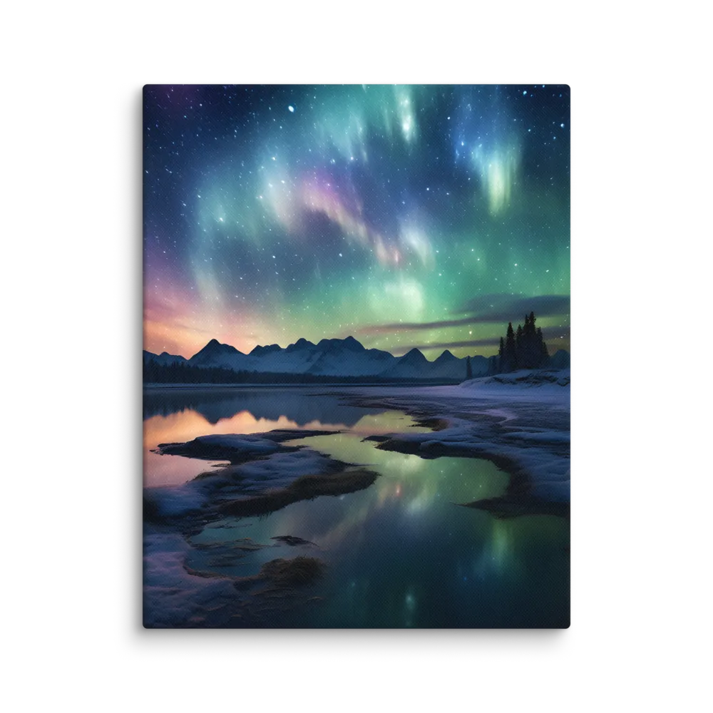 Ethereal Aurora: A Night Under the Stars