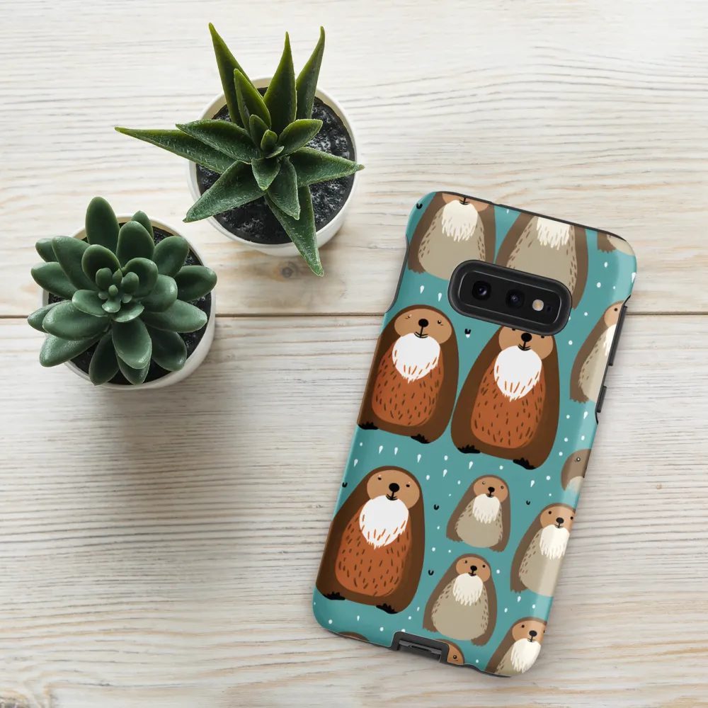 Whimsical Otter Pattern