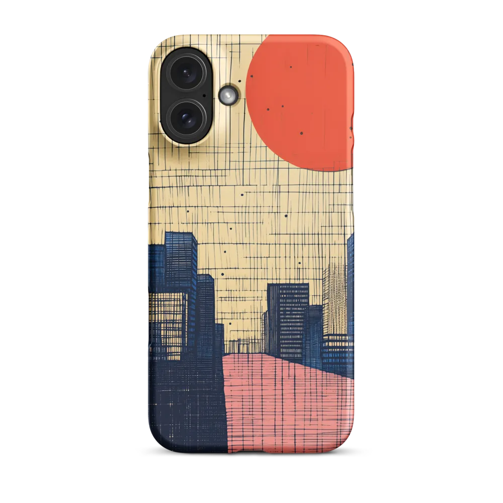 Urban Echoes: A Minimalist Cityscape