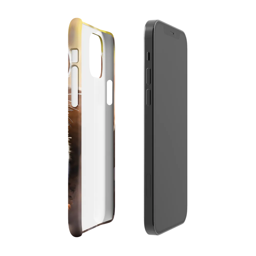 Gentle Whispers of Nature: The Chinchilla | Phone Case |  12 Pro | Snap Case | Matte