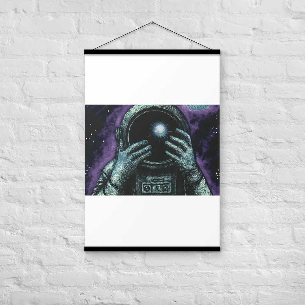Beyond the Stars | Poster With Black Wood Hanger | 24″×36″