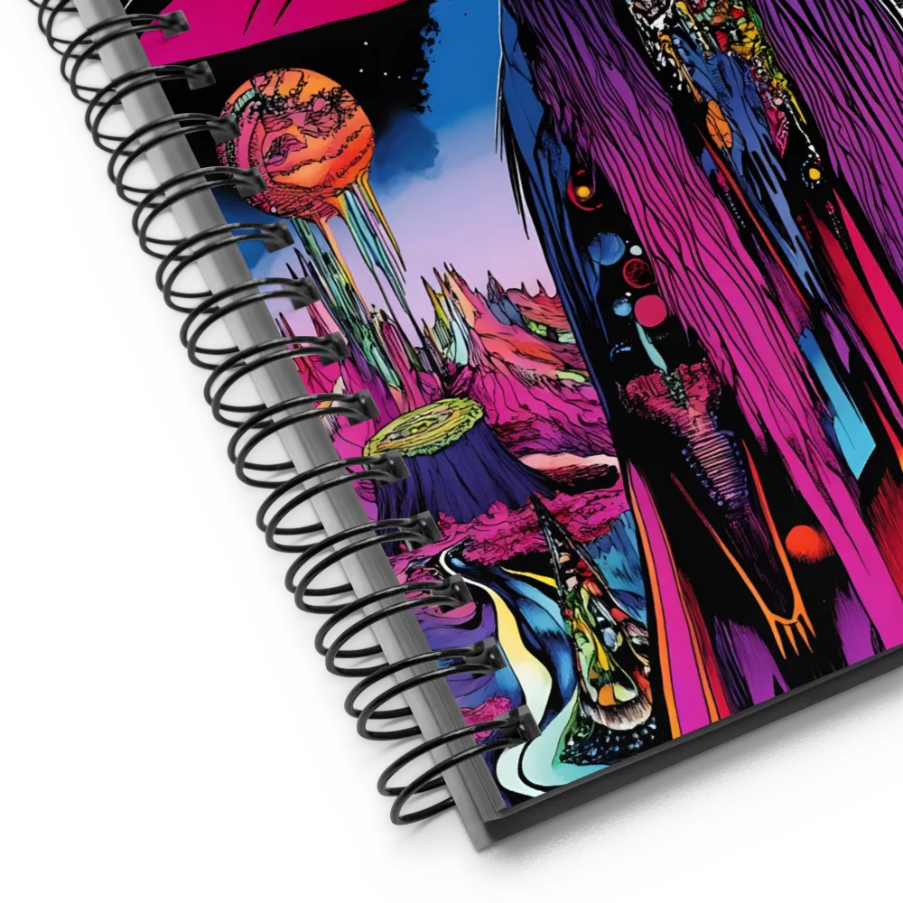 Cosmic Enigma | Spiral Notebook