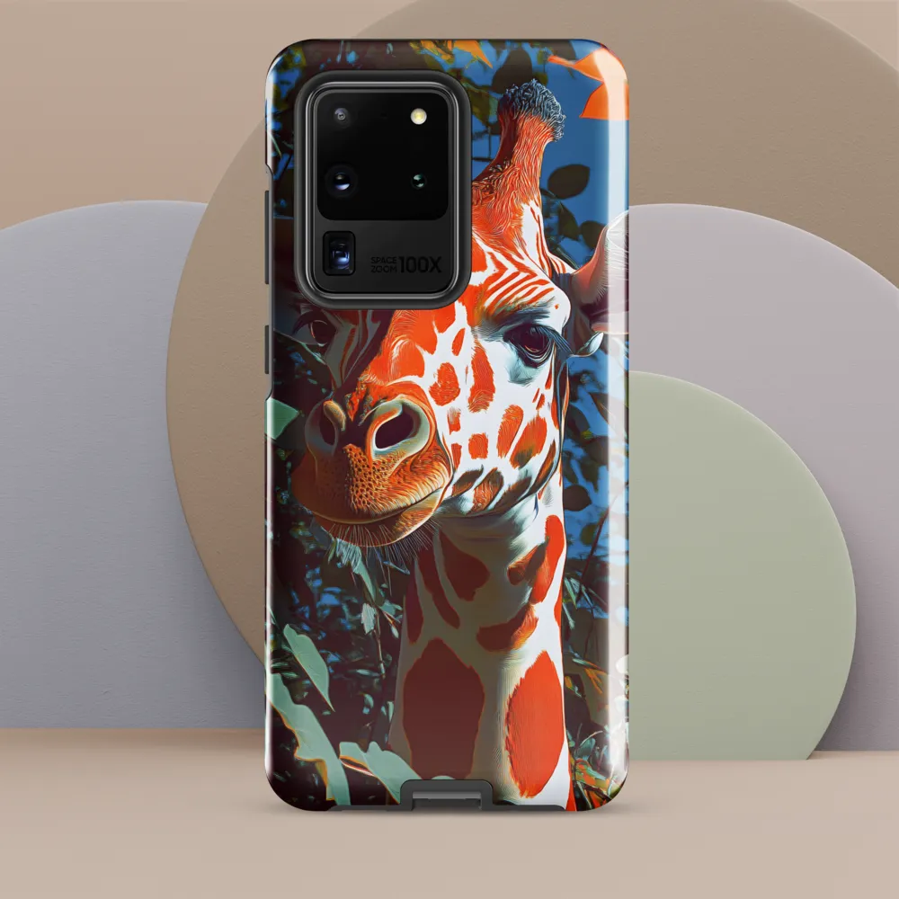 Giraffe in the Lush Canopy