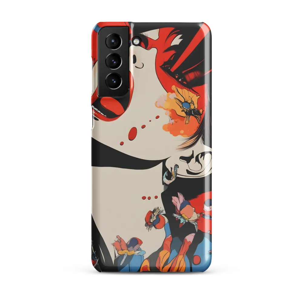 Vibrant Expression | Phone Case |  S21 Plus | Snap Case | Glossy