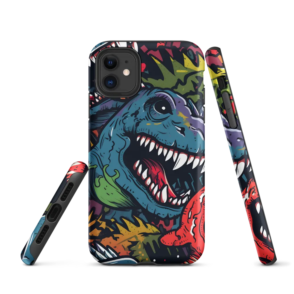 Dino Mania: A Colorful Frenzy