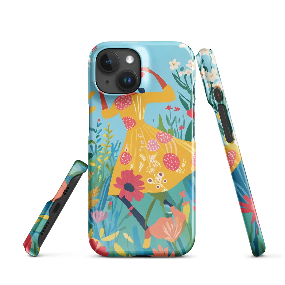 Dancing Among Blossoms | Phone Case |  15 | Snap Case | Glossy