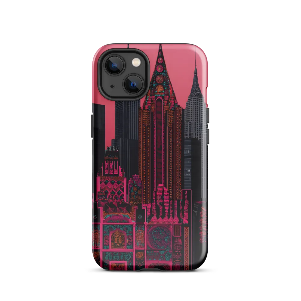 Urban Vibrance: A Digital Exploration of Skyscrapers