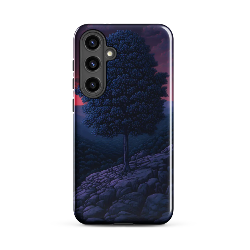 Solitary Sentinel: A Tree at Dusk
