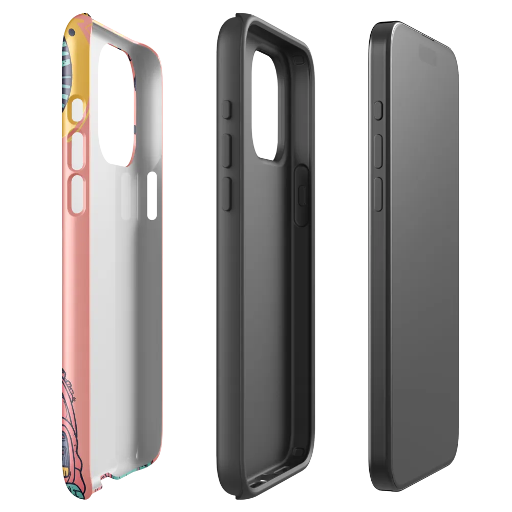 Exploration Beyond: A Digital Astronaut | Phone Case |  15 Pro Max | Tough Case | Glossy