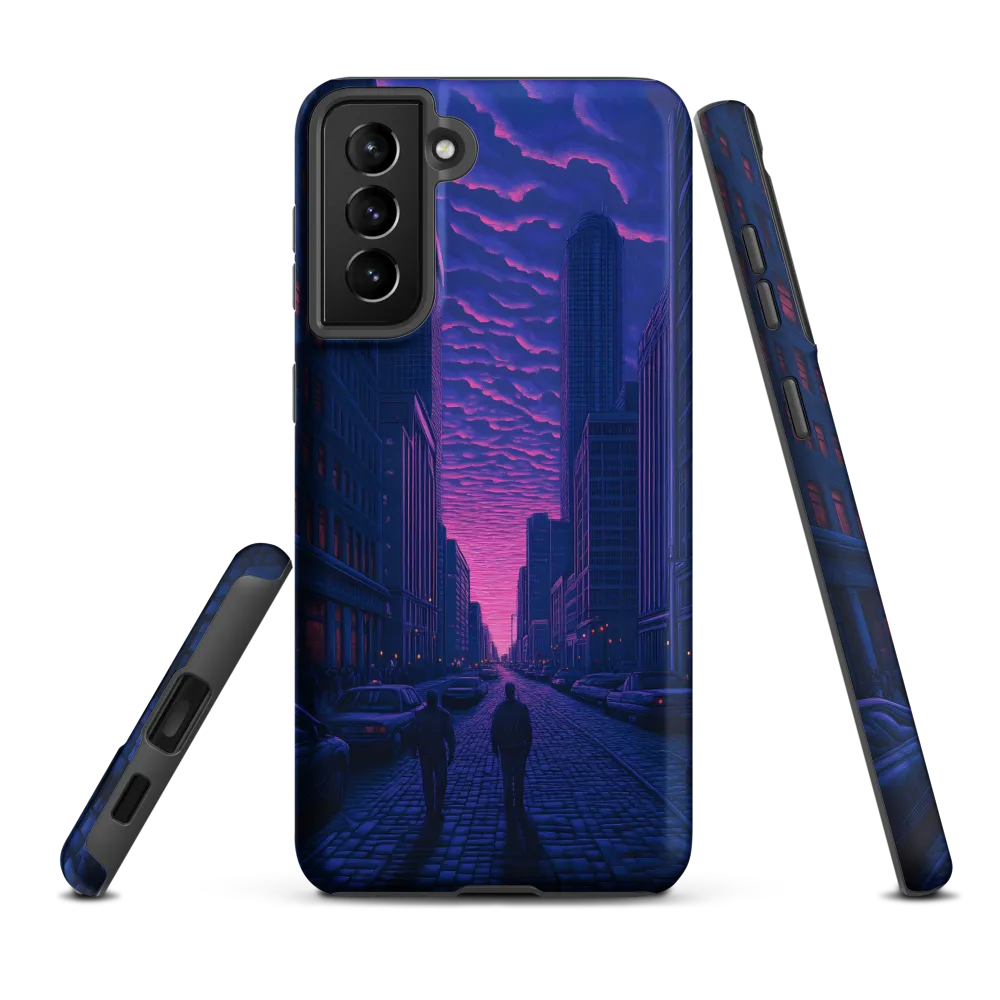 Urban Serenity at Dusk